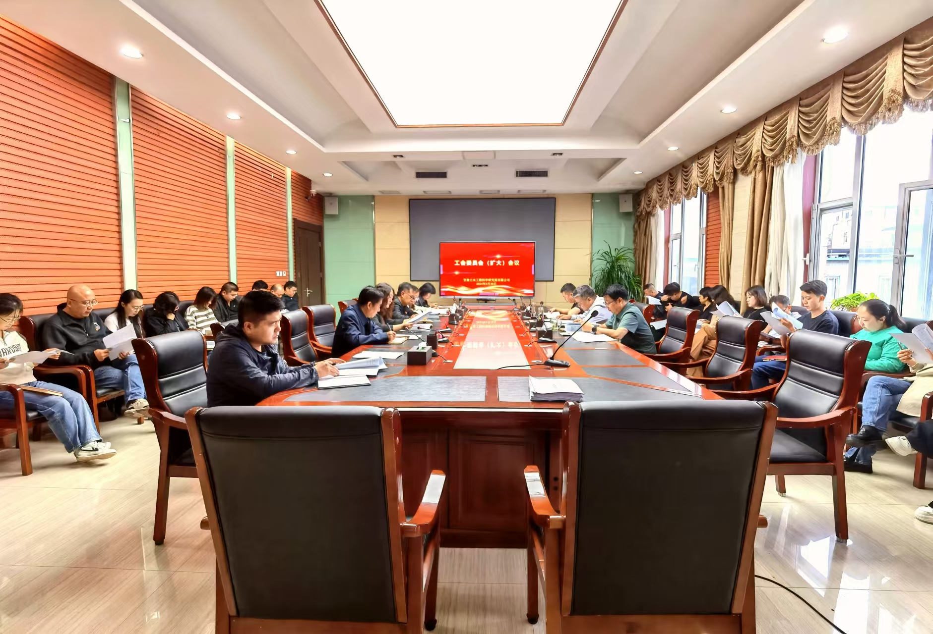 公司召開工會委員會（擴大）會議傳達學(xué)習(xí)習(xí)近平總書記視察甘肅重要講話和指示精神